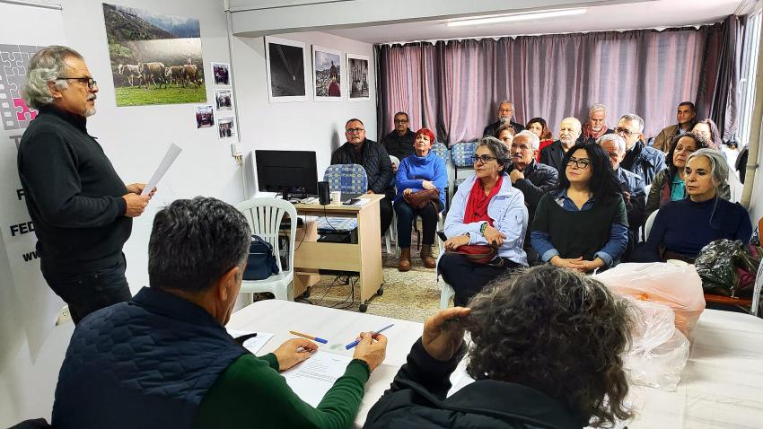 EDFOD Başkanı Özcan Şimşek Güven Tazeledi