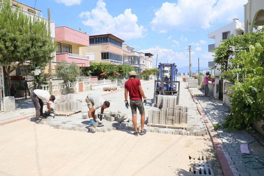 GÜRE’DE YOLLAR YENILENIYOR