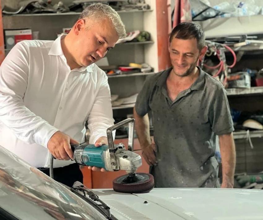 MİLLETVEKİLİ MUSTAFA CANBEY’DEN BEŞ GÜNDE ALTI İLÇE ZİYARETİ