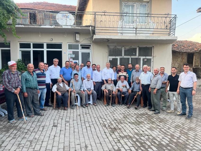 MİLLETVEKİLİ MUSTAFA CANBEY’DEN BEŞ GÜNDE ALTI İLÇE ZİYARETİ