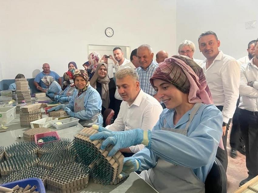 MİLLETVEKİLİ MUSTAFA CANBEY’DEN BEŞ GÜNDE ALTI İLÇE ZİYARETİ