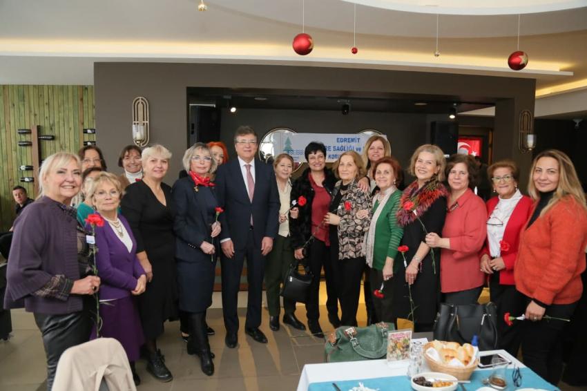 BAŞKAN ARSLAN, KADINLAR GÜNÜNÜ KUTLADI