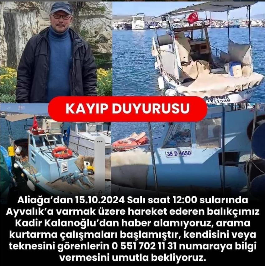 MİDİLLİ’DE BULUNAN CESET AYVALIKLI KAYIP BALIKÇIYA MI AİT?