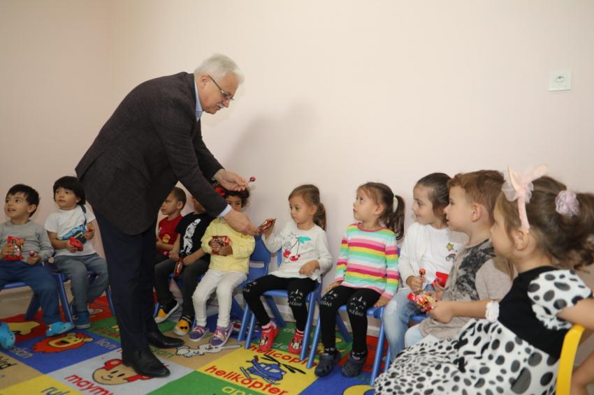 BURHANİYE BELEDİYESİ 2. KREŞİNİ AÇTI