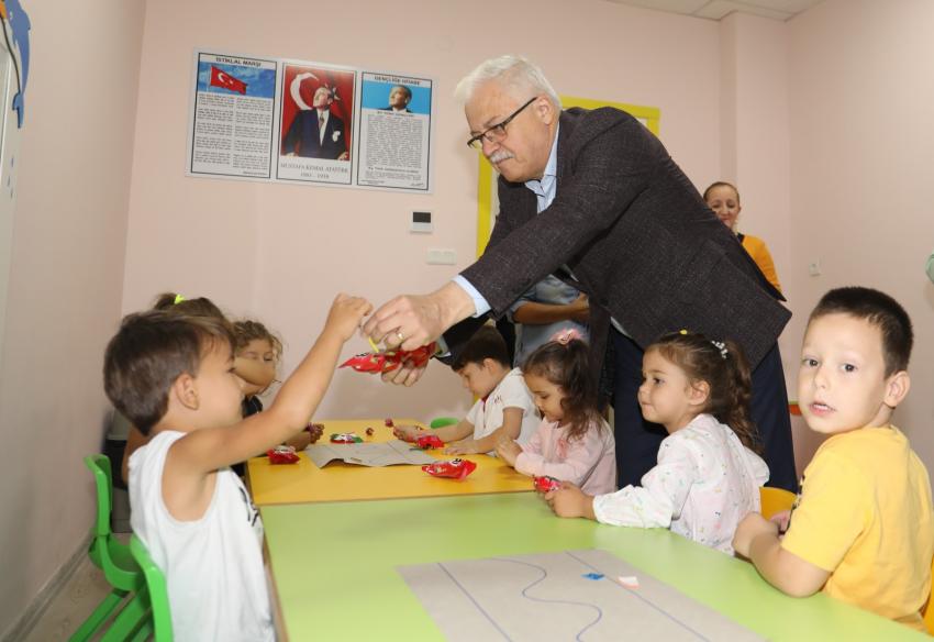 BURHANİYE BELEDİYESİ 2. KREŞİNİ AÇTI