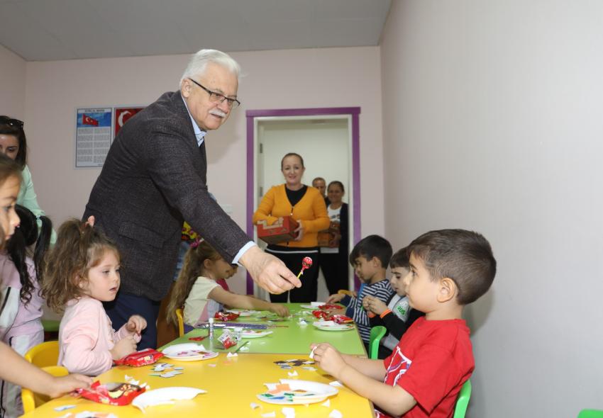 BURHANİYE BELEDİYESİ 2. KREŞİNİ AÇTI