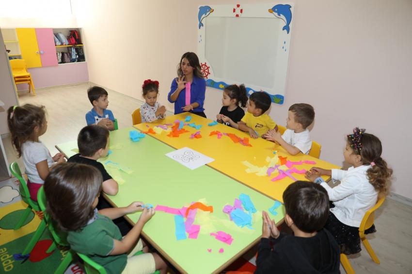 BURHANİYE BELEDİYESİ 2. KREŞİNİ AÇTI