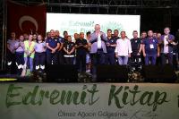 6. Edremit Kitap Fuarı muhteşem bir finalle sona erdi