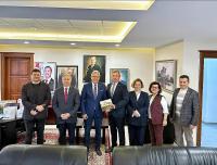 BAŞKAN MİRZA, ATATÜRKÇÜ DÜŞÜNCE DERNEĞİ BANDIRMA ŞUBESİ YÖNETİMİNİ AĞIRLADI