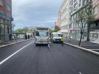 MEHMETÇİK CADDESİ YENİLENDİ