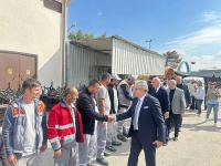 BAŞKAN MİRZA’DAN PARK VE BAHÇELER EKİBİNE ZİYARET