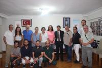 Prof. Dr. Şebnem Korur Fincancı ve Dr. Adalet Çıbık Tabip Odası ziyareti