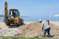 BURHANİYE'DE YAZ SEZONU ÇALIŞMALARI DEVAM EDİYOR