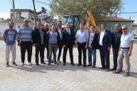 PAZARBAŞI CADDESİ’NDE ÇALIŞMALAR TAMAMLANDI