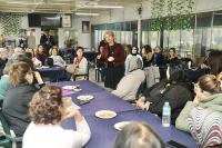 BAHÇELİEVLER MAHALLESİ’NDE  KADINLAR BULUŞMASI GERÇEKLEŞTİRİLDİ