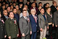 İSTİKLAL MARŞI’NIN KABULÜ BURHANİYE’DE KUTLANDI