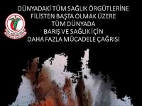 DÜNYADAKİ TÜM SAĞLIK ÖRGÜTLERİNE VE BİRLEŞMİŞ MİLLETLER’E ÇAĞRIMIZDIR