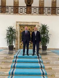 EDREMIT İLÇE MILLÎ EĞITIM MÜDÜRÜ YAKUP ÖZBEK TBMM'YI ZIYARET ETTI