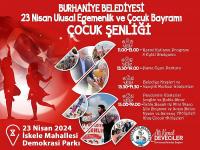 ÇOCUKLAR, BAYRAMLARINI BURHANİYE’DE DOYASIYA KUTLAYACAK