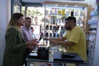 URAL EDREMIT'TE ESNAF ZIYARETINDE