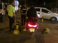 TRAFİĞE KAPALI ALANLAR DENETLENDİ