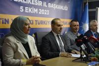 AK Parti Balıkesir İl Başkanlığı Basın Toplantısı