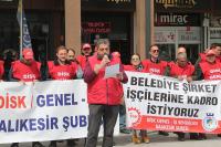 DİSK GENEL-İŞ’TEN BASIN AÇIKLAMASI