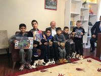 SEVGİ EVLERİNDE KALAN ÇOCUKLARA, YENİ YIL HEDİYELERİ MİLLETVEKİLİ ÇELİK’TEN