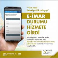 AYVALIK BELEDİYESİ'NDEN VATANDAŞLARINA KOLAYLIK SAĞLAYAN SİSTEM: E-İMAR