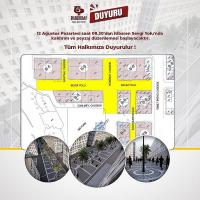 Sevgi Yolu’nda Kaldırım ve Peyzaj Çalışmaları Başlıyor!