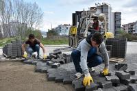 AKÇAY SARIKIZ MEYDANI YENİDEN DÜZENLENİYOR