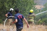 Başkan Akın’ın talimatıyla itfaiye ekipleri yangınları söndürmek için seferber