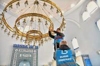 Balıkesir’de camiler Ramazan’a hazırlanıyor