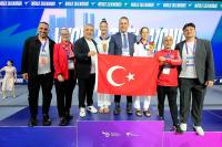 Balıkesir Büyükşehir Belediyespor’un yıldızı Nafia Kuş Aydın yeniden zirvede