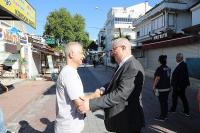 BAŞKAN ERTAŞ AKÇAY’DA İNCELEMELERDE BULUNDU