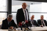 1966 EDREMİTSPOR BASIN MENSUPLARIYLA BULUŞTU