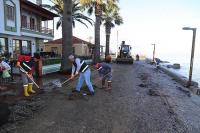 BURHANIYE BELEDIYE EKIPLERI SEFERBER OLDU