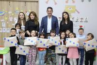 BURHANİYE BELEDİYESİ KREŞLERİNDE KARNE HEYECANI