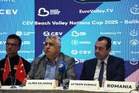 2025 CEV Plaj Voleybolu Milletler Kupası tanıtım toplantısı yapıldı