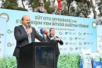 Büyükşehirin çiftçiye desteği sürüyor