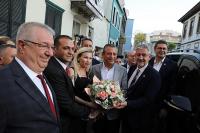 Özgür Özel Edremit Belediyesi’ni ziyaret etti