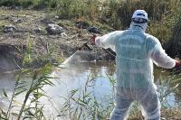 ıEDREMIT’TE 4 MEVSIM SINEKLE MÜCADELE -	EDREMIT’TE KIŞLIK ILAÇLAMA ÇALIŞMALARI BAŞLADI