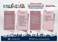 BALIKESIR, EMİTT’TE EN İYİ STANTLARDAN BIRI OLACAK