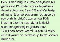 BU GECE! ESKI MERKEZ BANKASI BAŞKANI UYARDI: