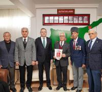 KIBRIS BARIŞ HAREKATI’NA KATILAN AYVALIKLI GAZİLER 51 YIL SONRA YAVRU VATAN’DA