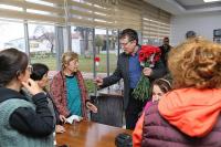 BAŞKAN ARSLAN DEPREMZEDELERİN KADINLAR GÜNÜNÜ KUTLADI