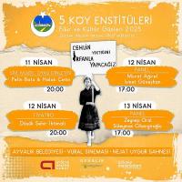 AYVALIK’TA 5.KÖY ENSTİTÜLERİ FİKİR VE KÜLTÜR GÜNLERİ BAŞLIYOR