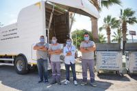 Ayvalık'ta Kurban Bayramı Öncesi Konteyner Temizliği