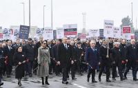 HOCALI KATLIAMI'NIN KURBANLARI BAKÜ'DE ANILIYOR