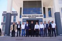 AYVALIK VE EZİNE GIDA OSB’LERİ ARASINDA BİLGİ ALIŞVERİŞİ